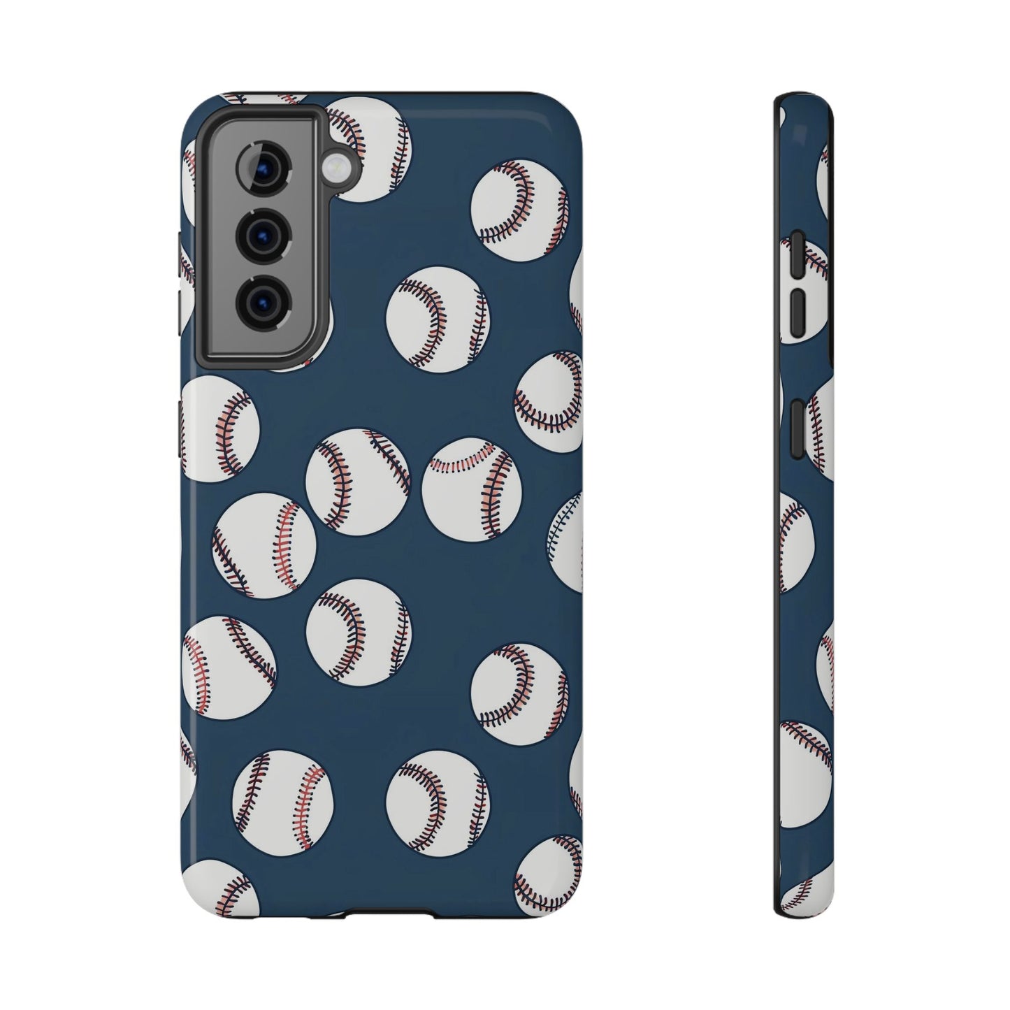 Impact-Resistant Phone Case - Baseball