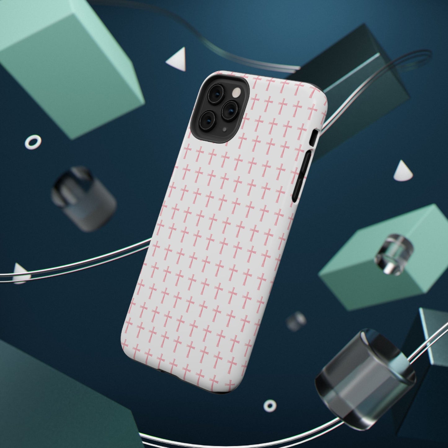 Impact-Resistant Phone Case - Easter Crosses