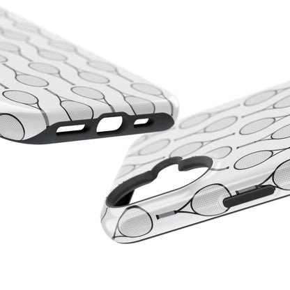 Impact-Resistant Phone Case- Tennis Racquets