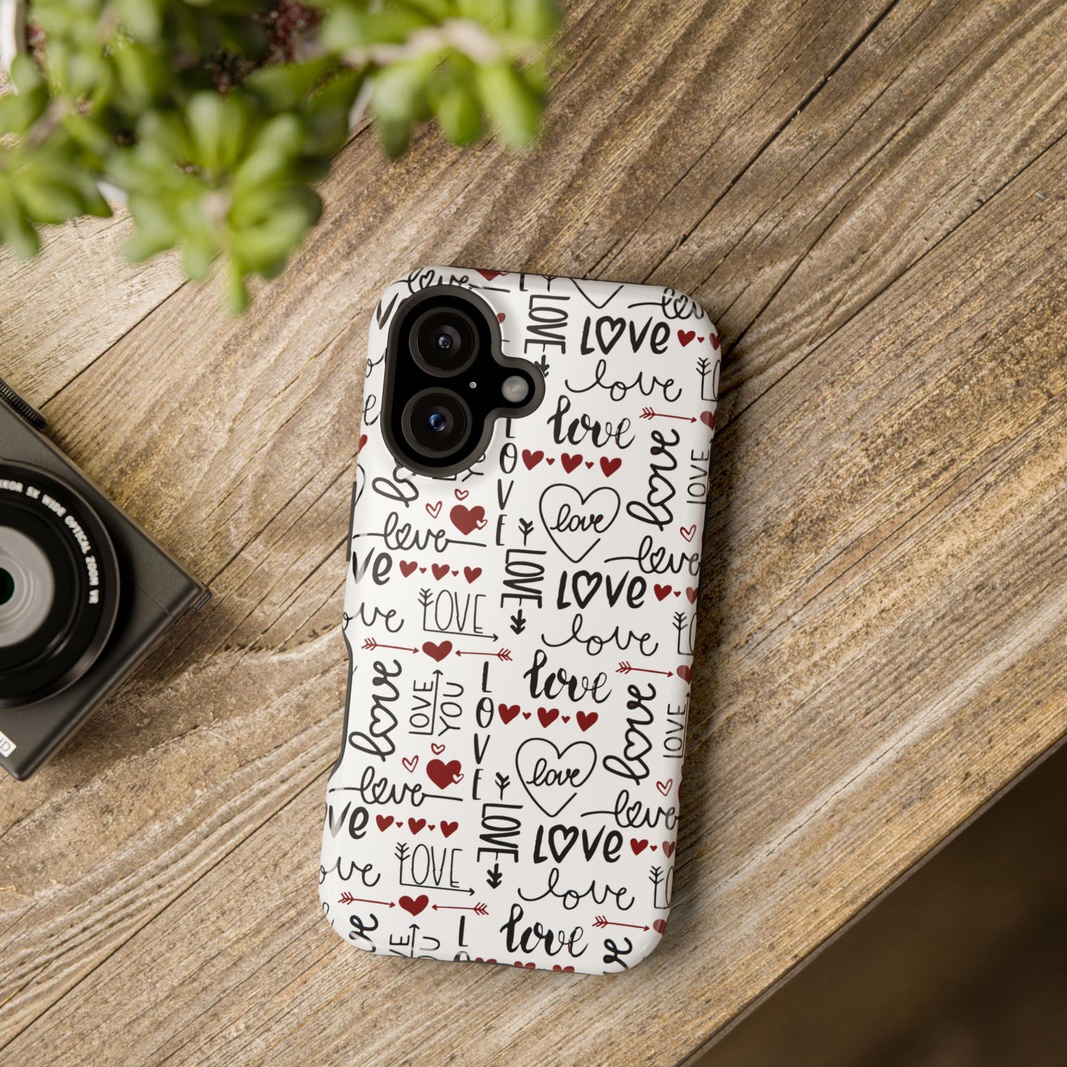 Impact-Resistant Cases-Valentine's Day Love