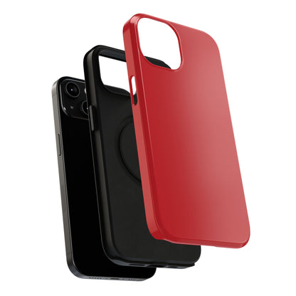 Impact-Resistant Phone Case - Lipstick Red