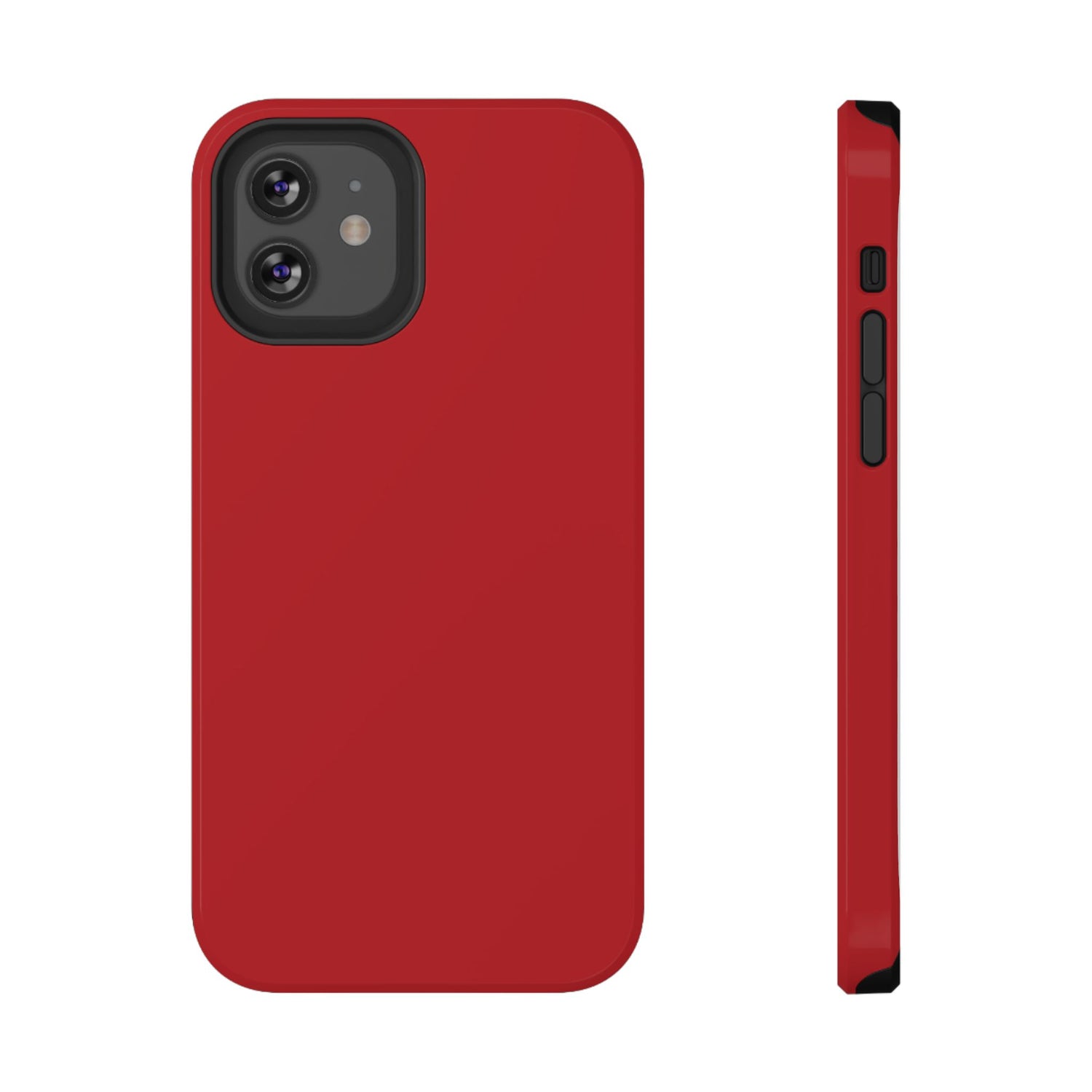 Impact-Resistant Phone Case - Lipstick Red