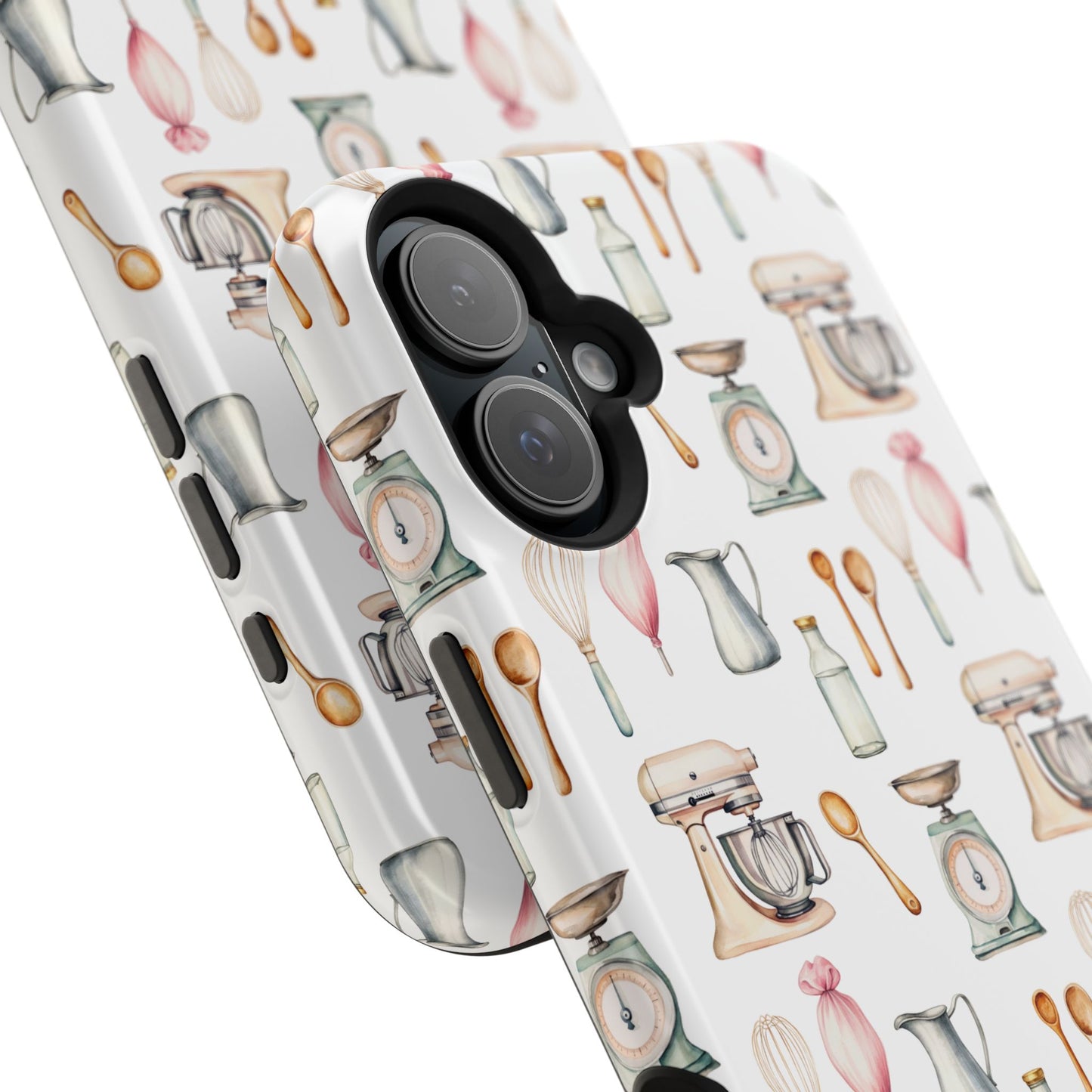 Impact-Resistant Phone Case- Watercolor Baker