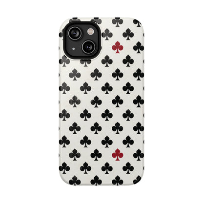 Impact-Resistant Phone Case- Playing Cards