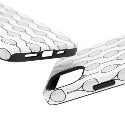 Impact-Resistant Phone Case- Tennis Racquets