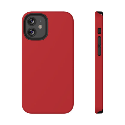 Impact-Resistant Phone Case - Lipstick Red