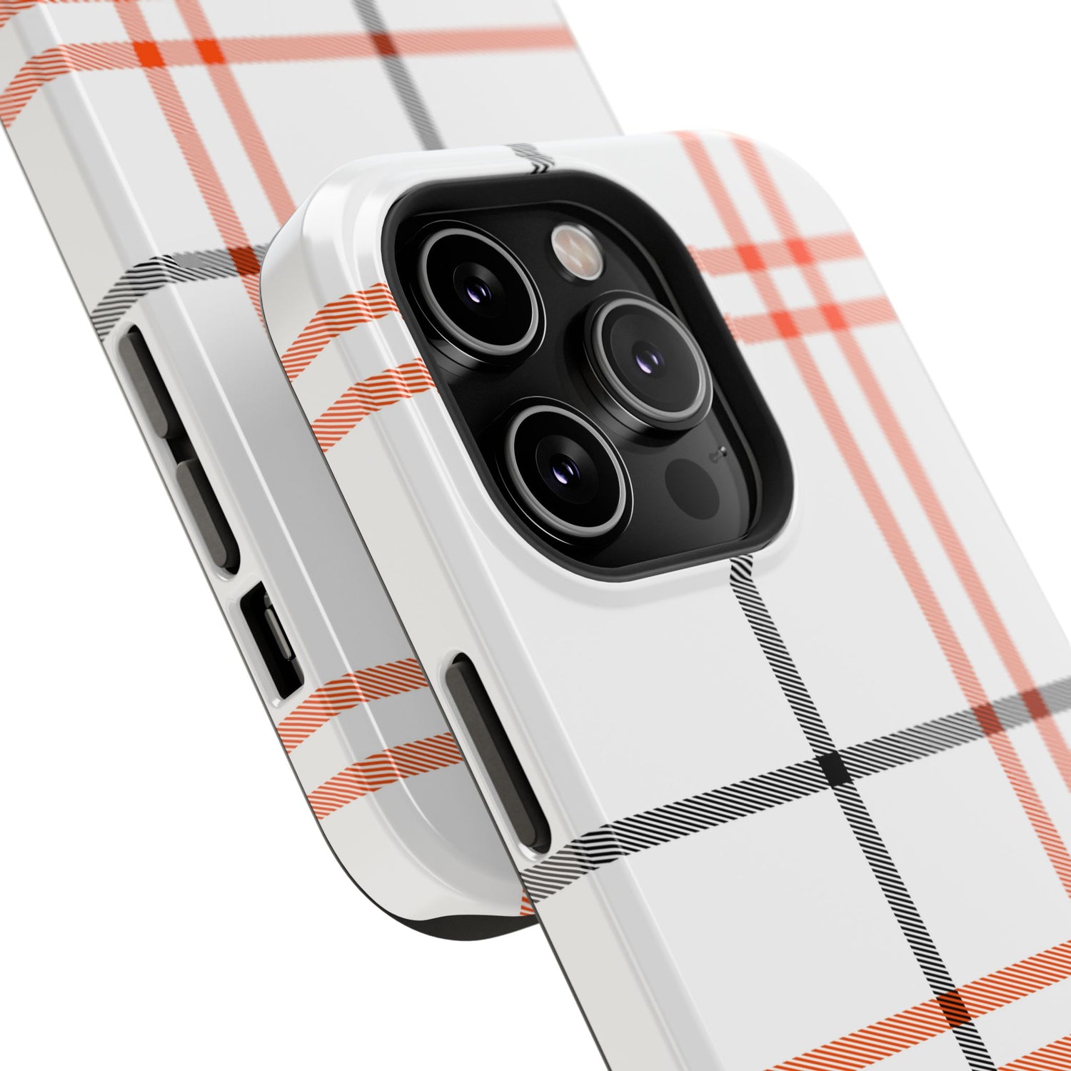 Fall Tartan Plaid  Impact-Resistant Phone Case
