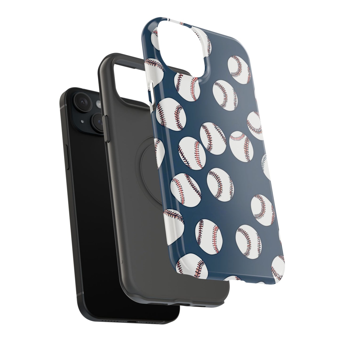 Impact-Resistant Phone Case - Baseball