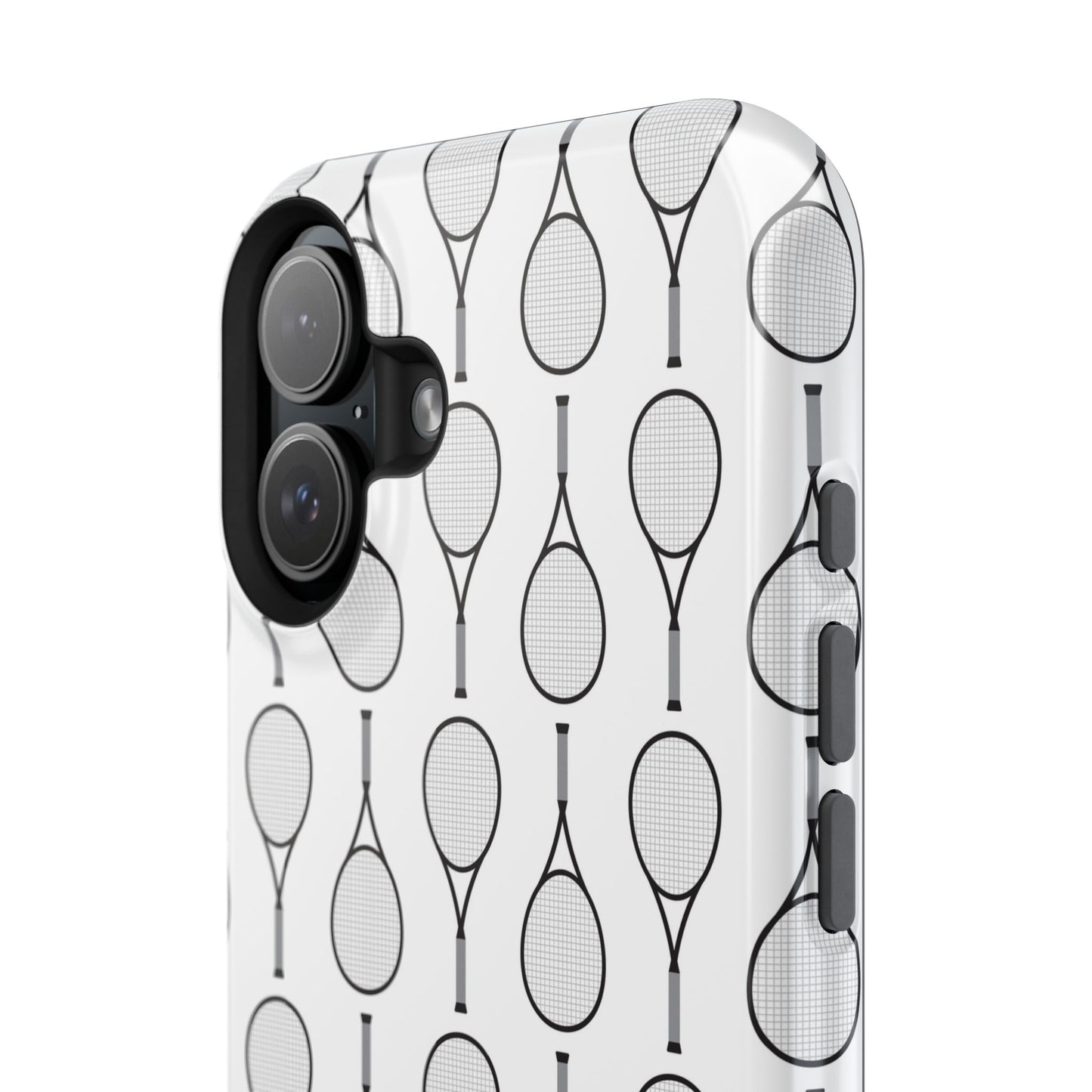 Impact-Resistant Phone Case- Tennis Racquets