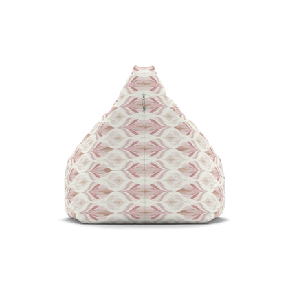 Pink, Cream Boho Bean Bag Chair Cover