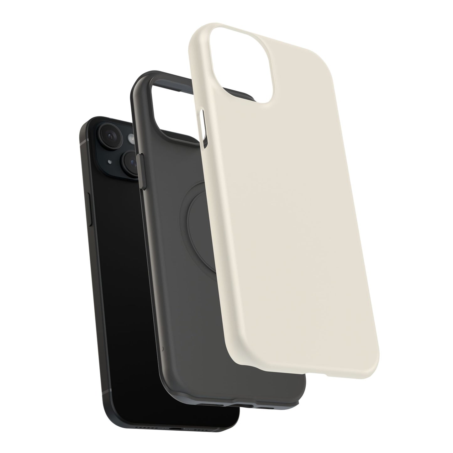 Impact-Resistant Phone Case - Crème