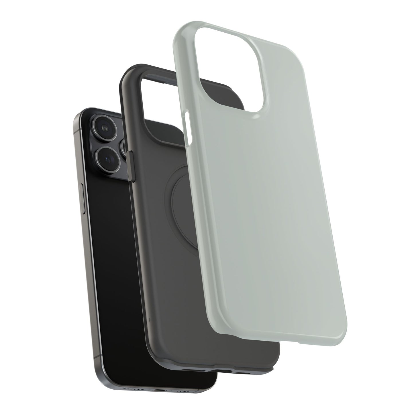 Impact-Resistant Phone Case -Neutral Green