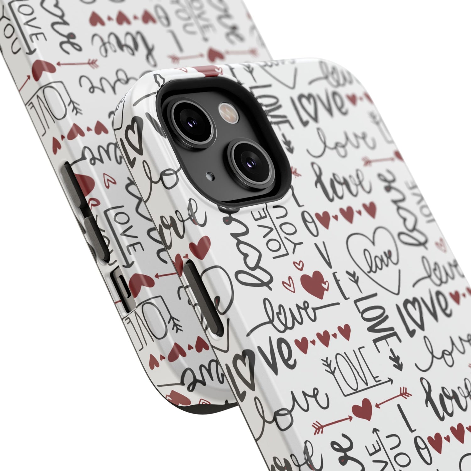 Impact-Resistant Cases-Valentine's Day Love