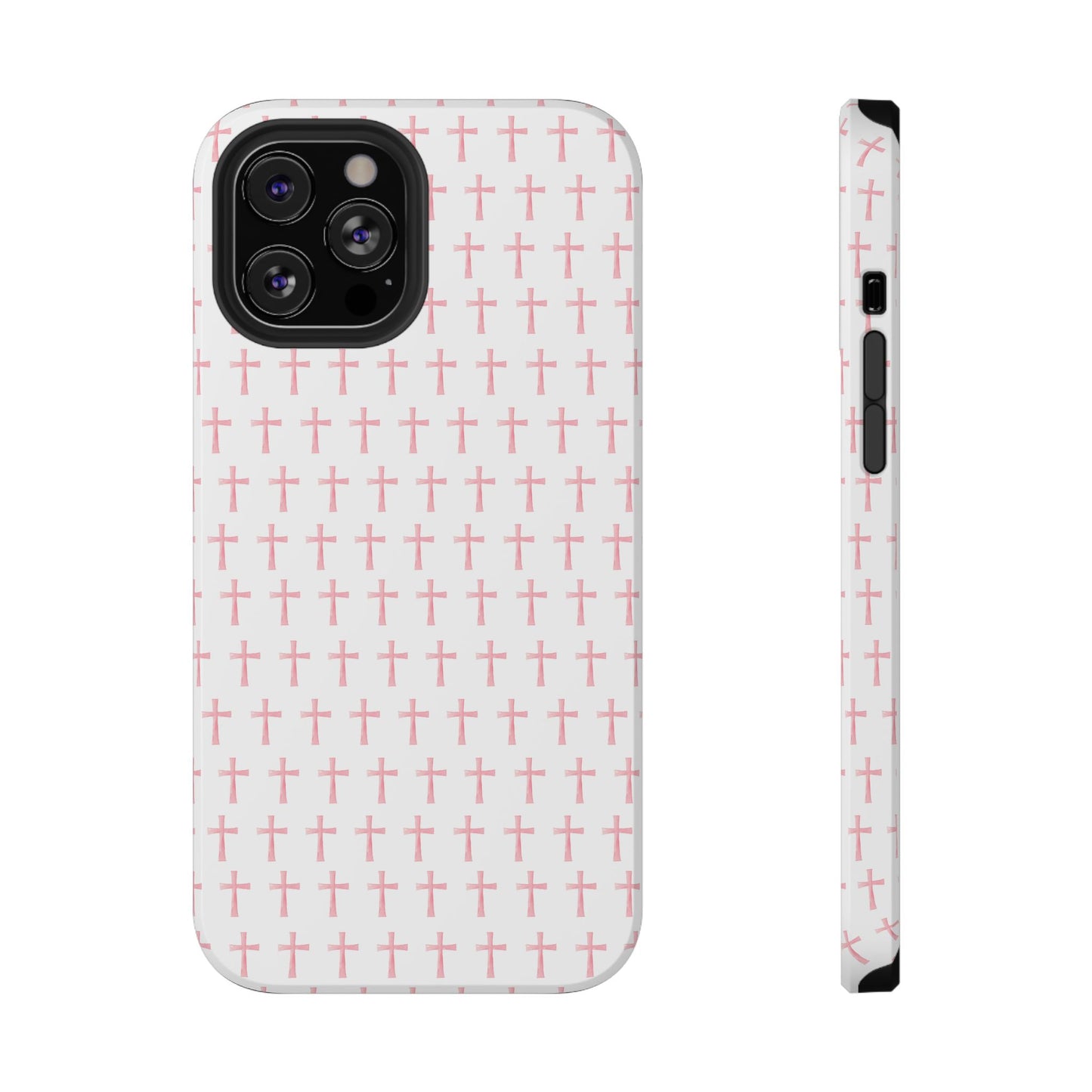 Impact-Resistant Phone Case - Easter Crosses