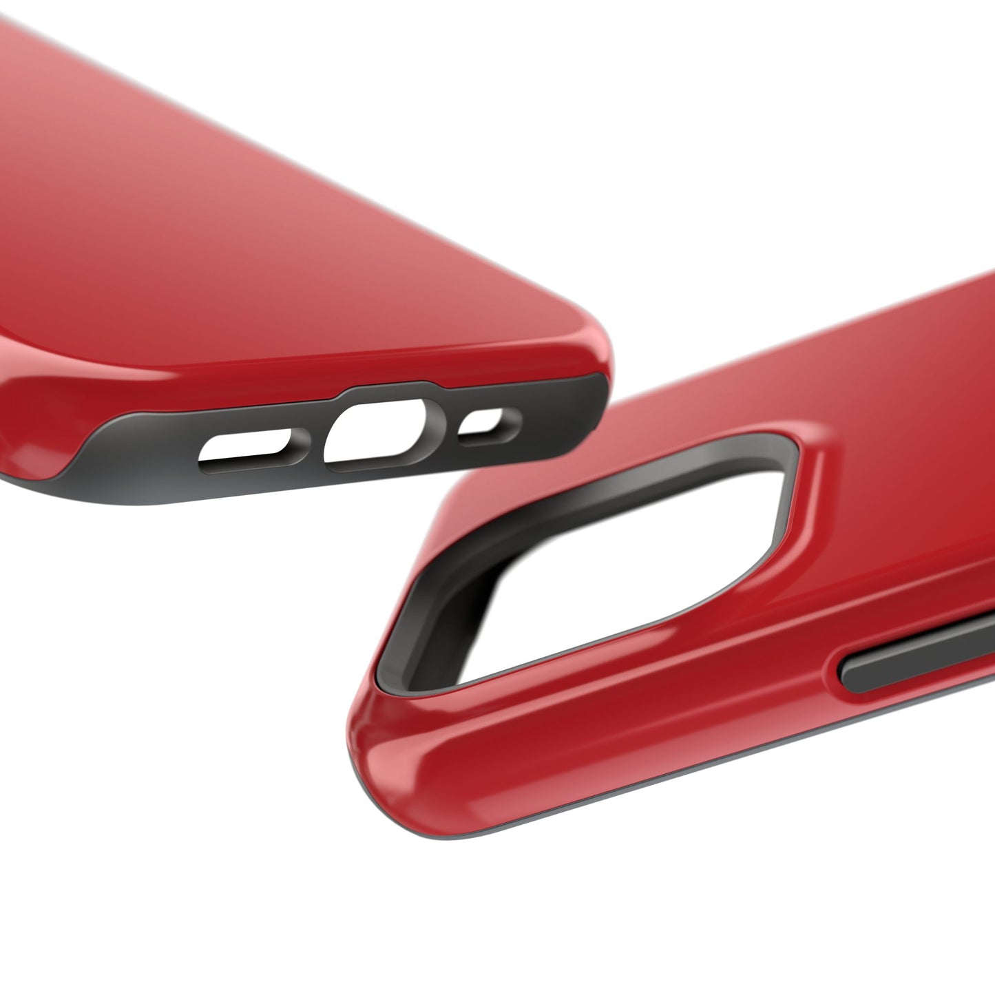 Impact-Resistant Phone Case - Lipstick Red