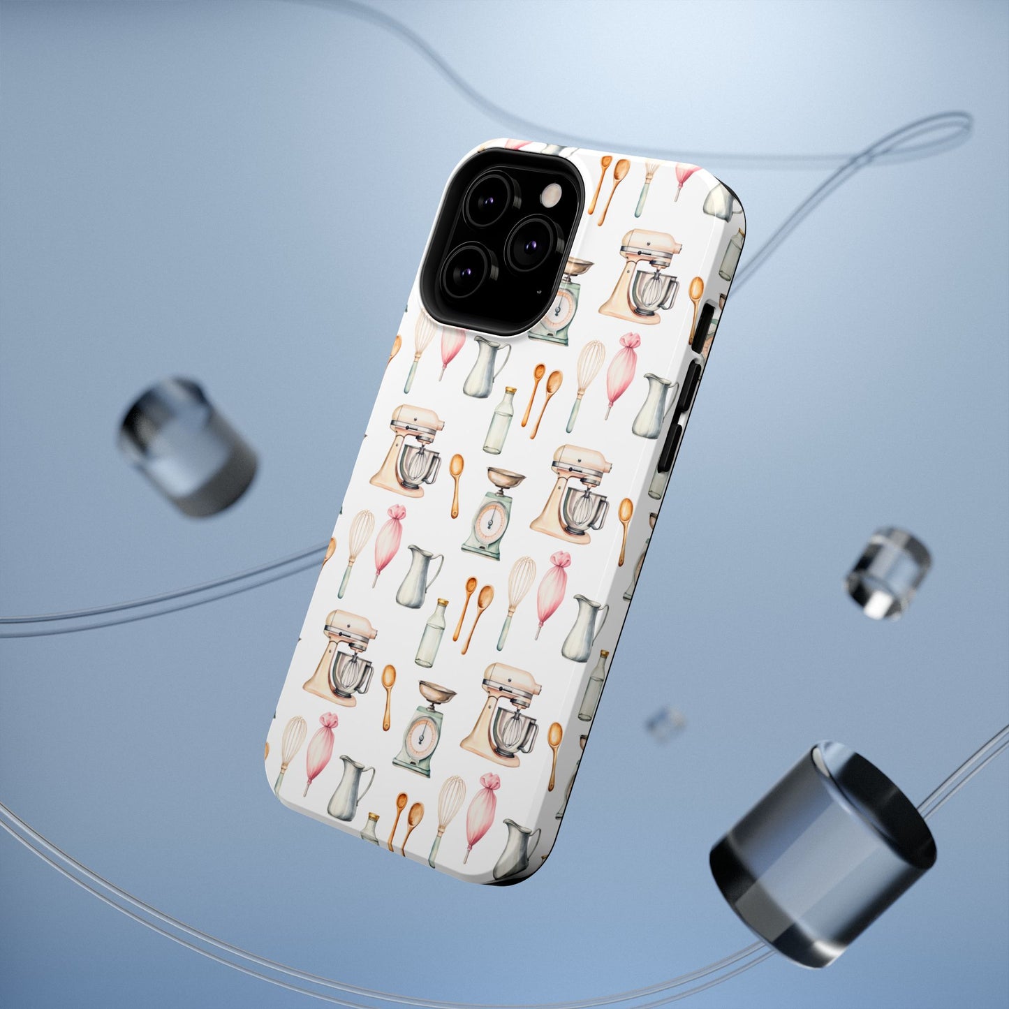 Impact-Resistant Phone Case- Watercolor Baker