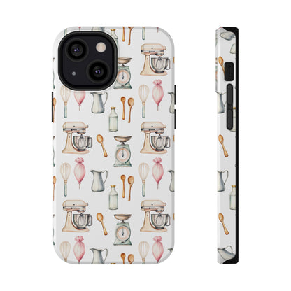 Impact-Resistant Phone Case- Watercolor Baker