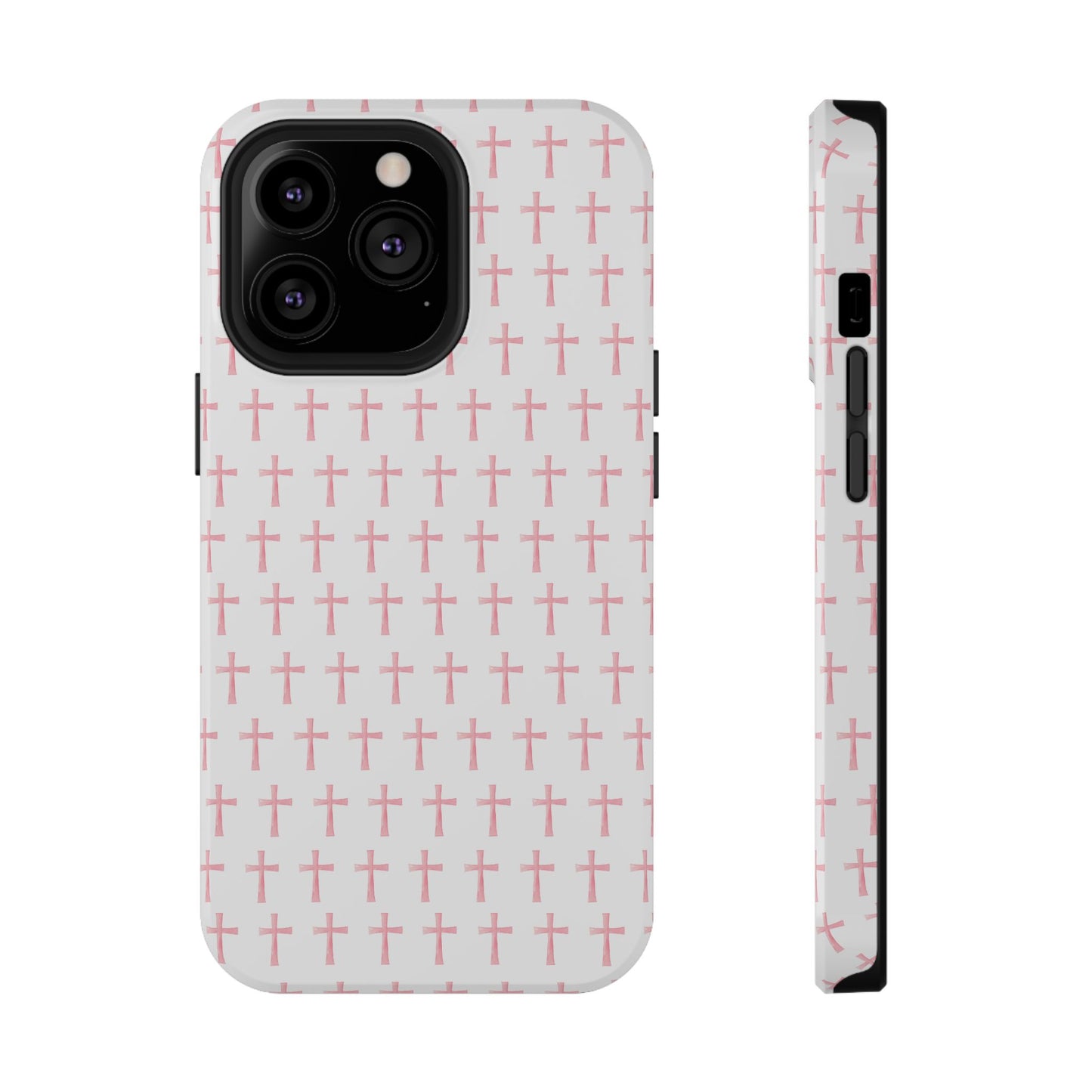 Impact-Resistant Phone Case - Easter Crosses