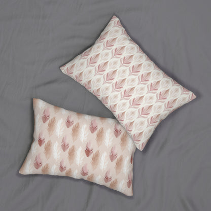 Lumbar Pillow with removable Cover Classic Boho Baby Dusty Pink