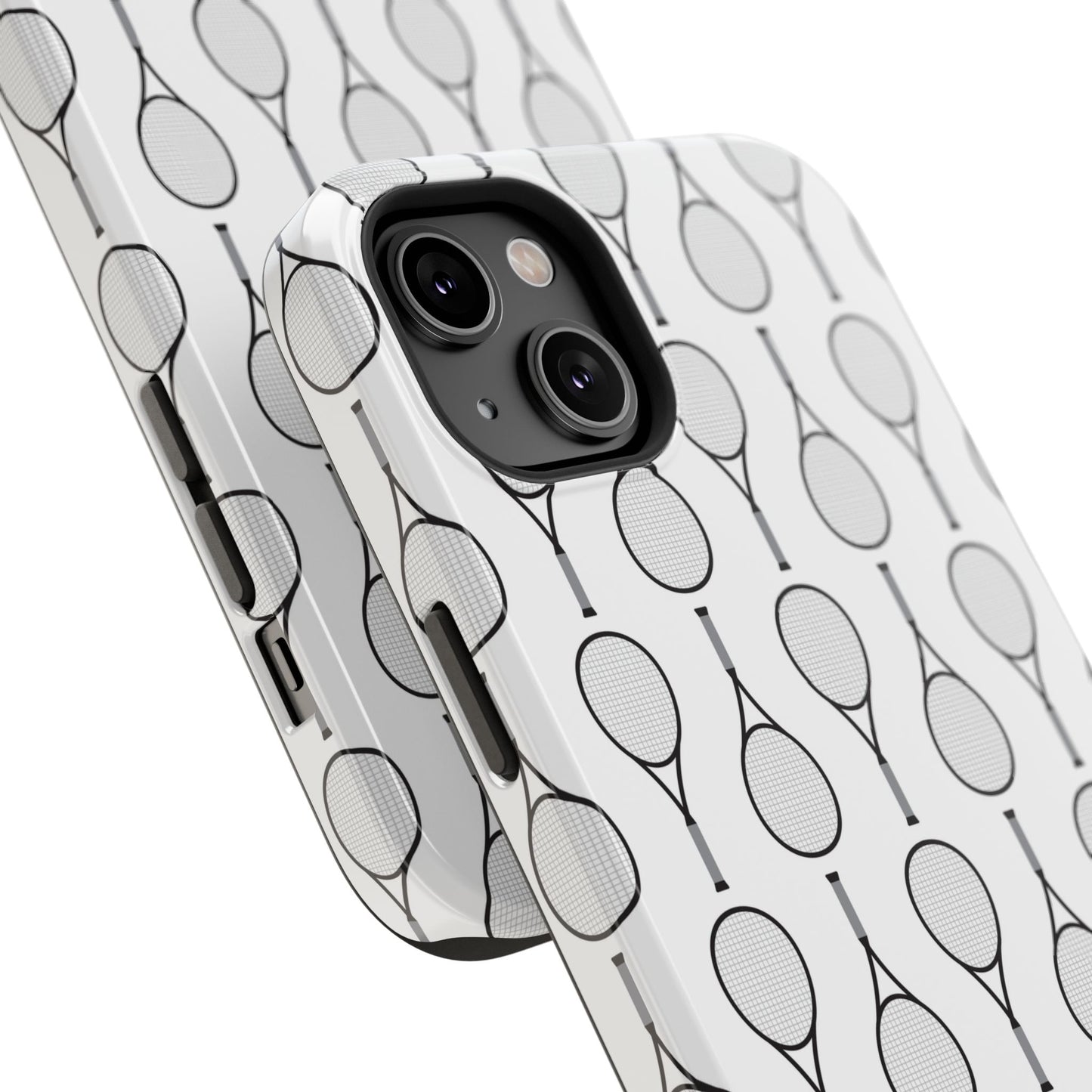 Impact-Resistant Phone Case- Tennis Racquets