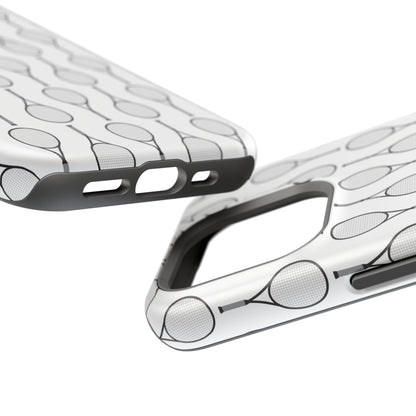 Impact-Resistant Phone Case- Tennis Racquets