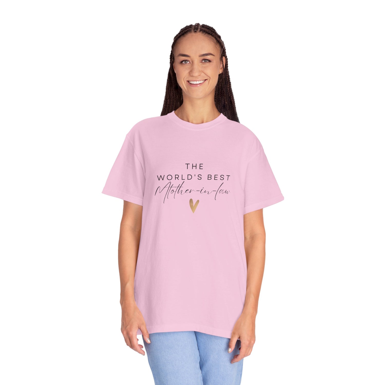 World's Best Mother Unisex Garment-Dyed T-Shirt | Perfect Gift for Mom, Mother's Day, Birthday, Family Reunion, Casual Wear