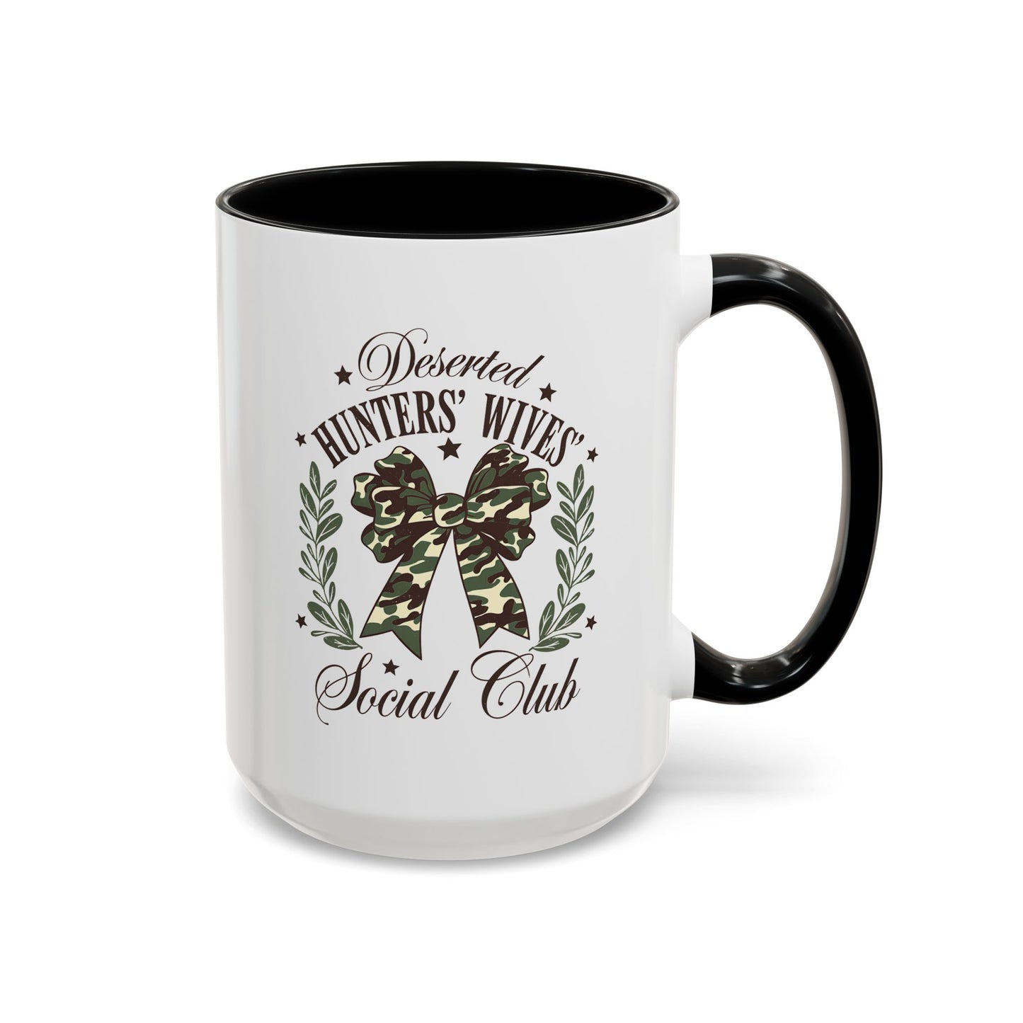 Accent Coffee Mug- Deserted Hunter's Wife Social Club