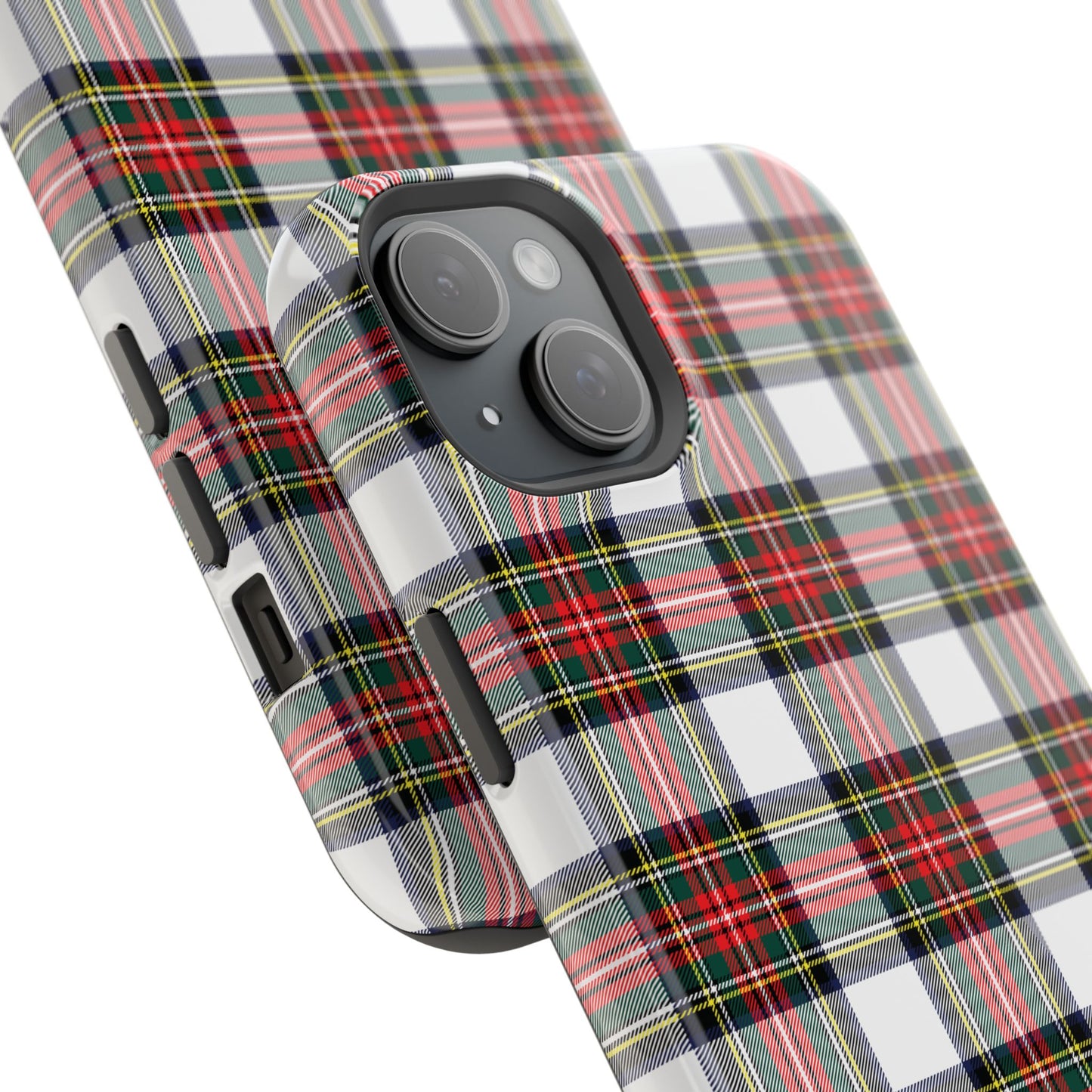 Christmas Tartan Plaid Impact-Resistant Phone Case