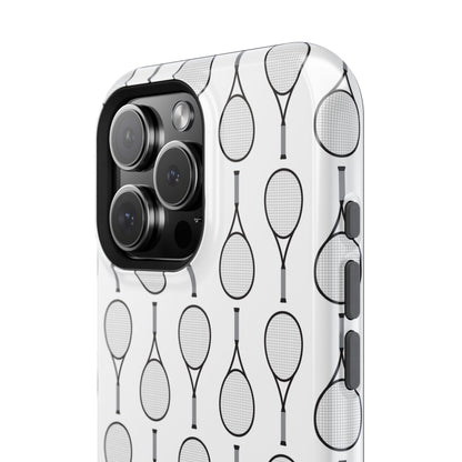 Impact-Resistant Phone Case- Tennis Racquets