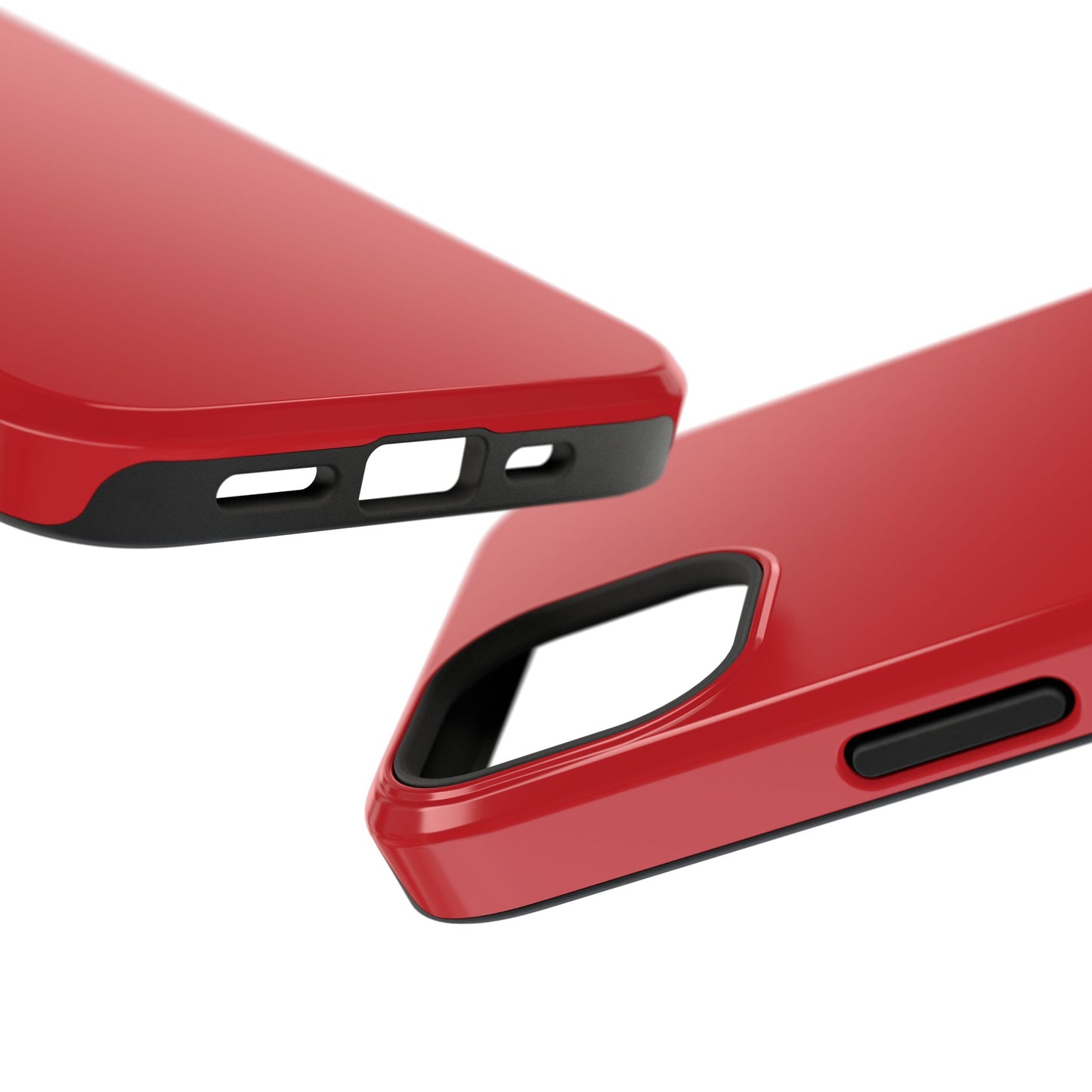 Impact-Resistant Phone Case - Lipstick Red