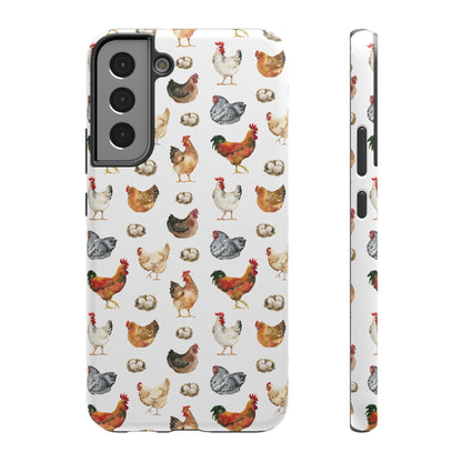 Impact-Resistant Phone Case - Chicken Love