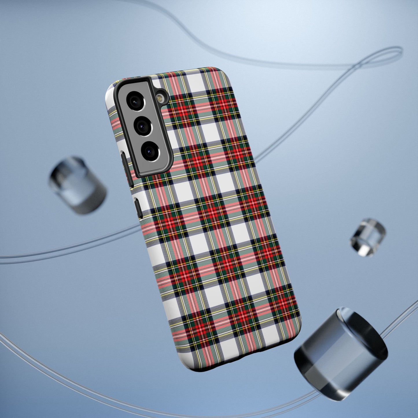 Christmas Tartan Plaid Impact-Resistant Phone Case