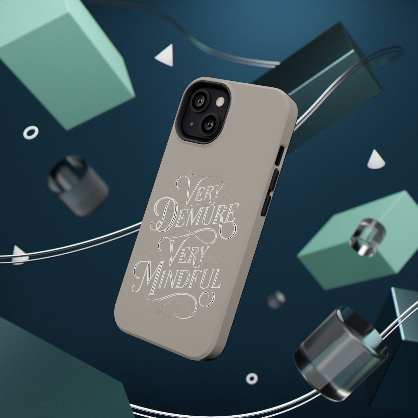 Impact-Resistant Phone Case -Demure