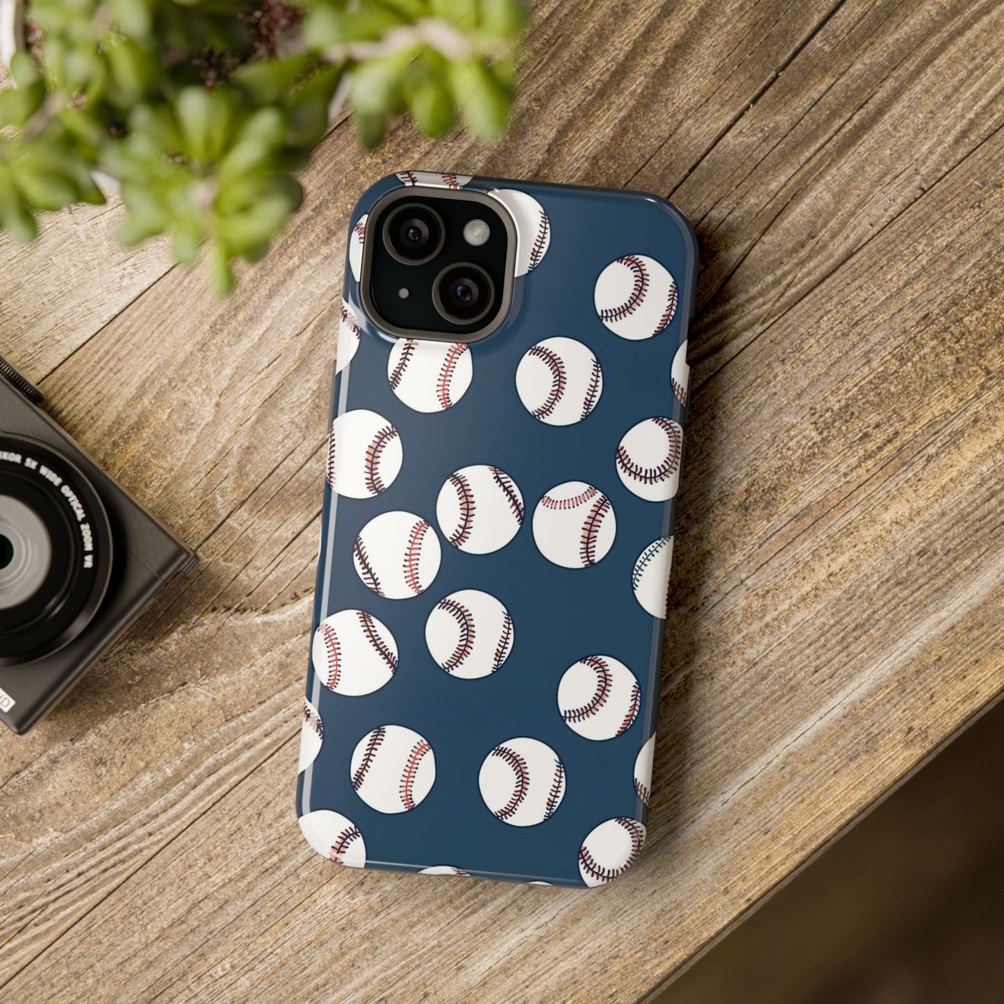 Impact-Resistant Phone Case - Baseball