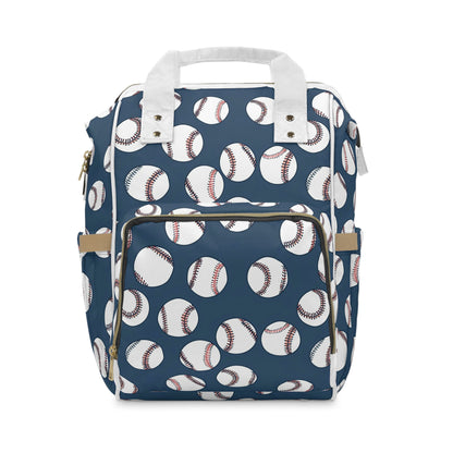 Baseball Multifunctional Diaper Backpack