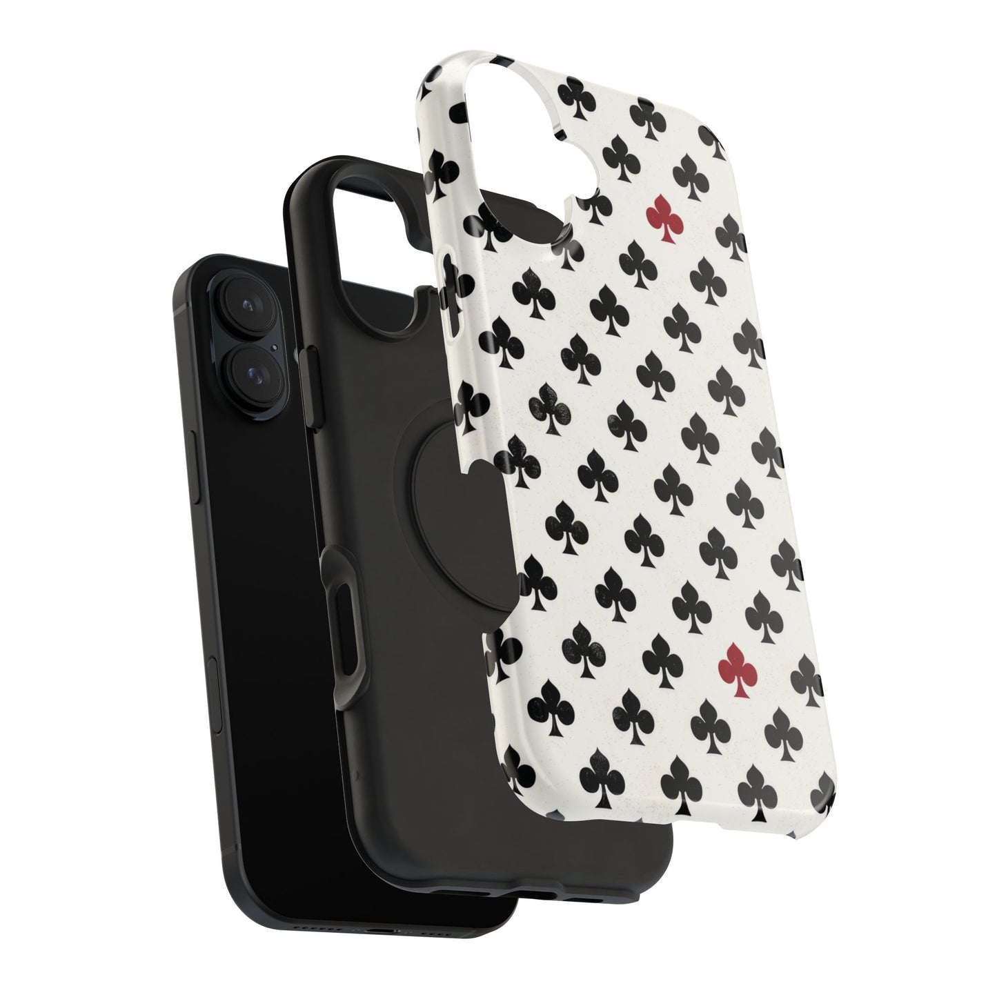 Impact-Resistant Phone Case- Playing Cards