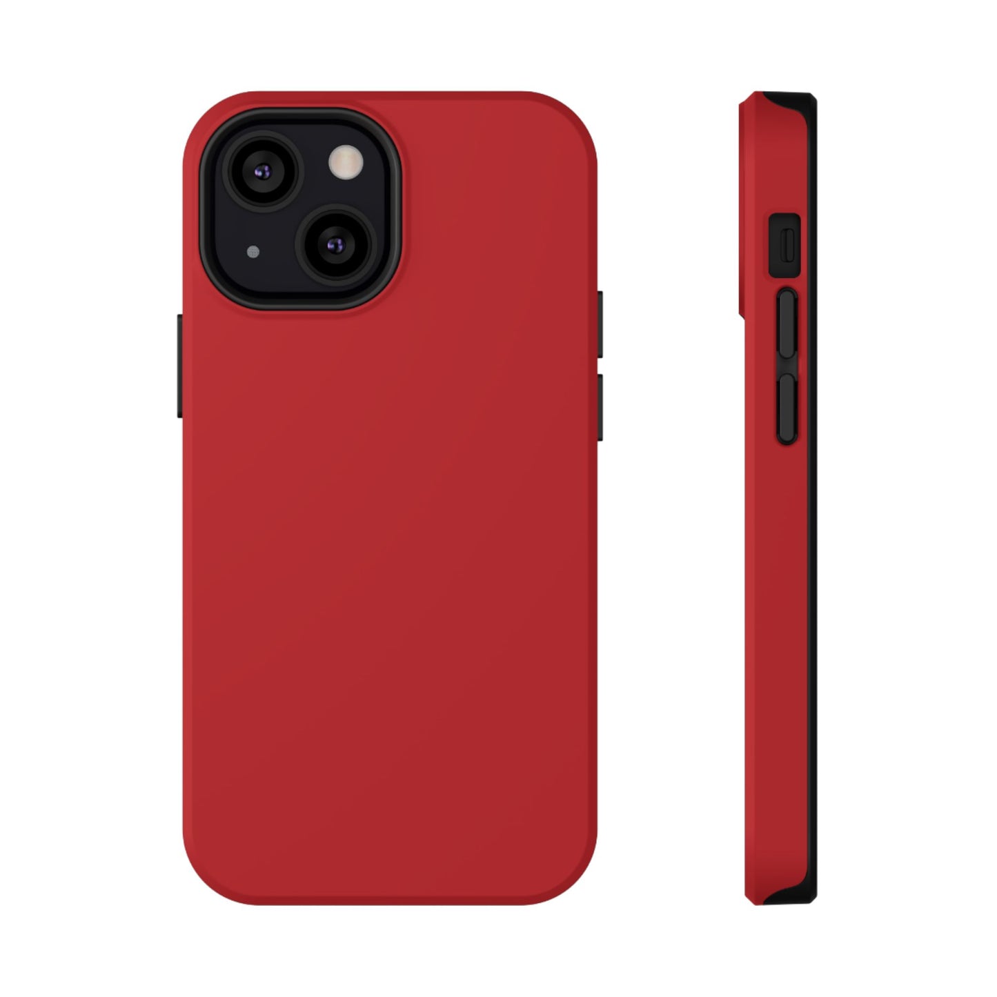 Impact-Resistant Phone Case - Lipstick Red