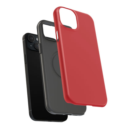 Impact-Resistant Phone Case - Lipstick Red