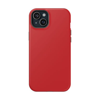 Impact-Resistant Phone Case - Lipstick Red