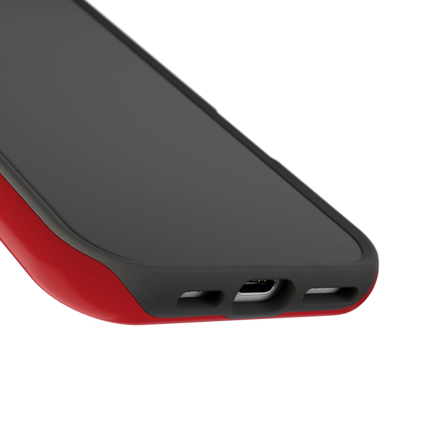 Impact-Resistant Phone Case - Lipstick Red