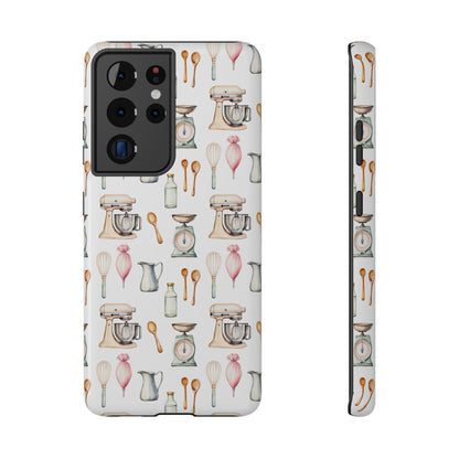 Impact-Resistant Phone Case- Watercolor Baker