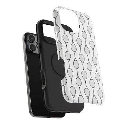 Impact-Resistant Phone Case- Tennis Racquets