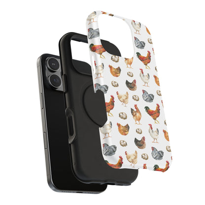 Impact-Resistant Phone Case - Chicken Love