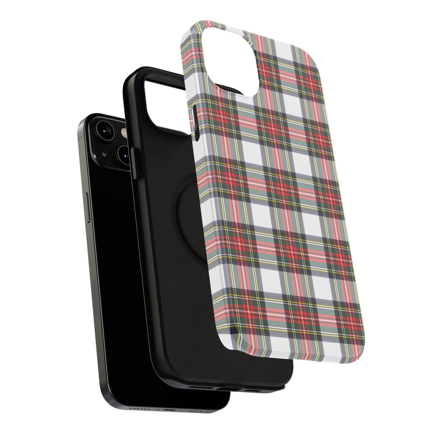 Christmas Tartan Plaid Impact-Resistant Phone Case