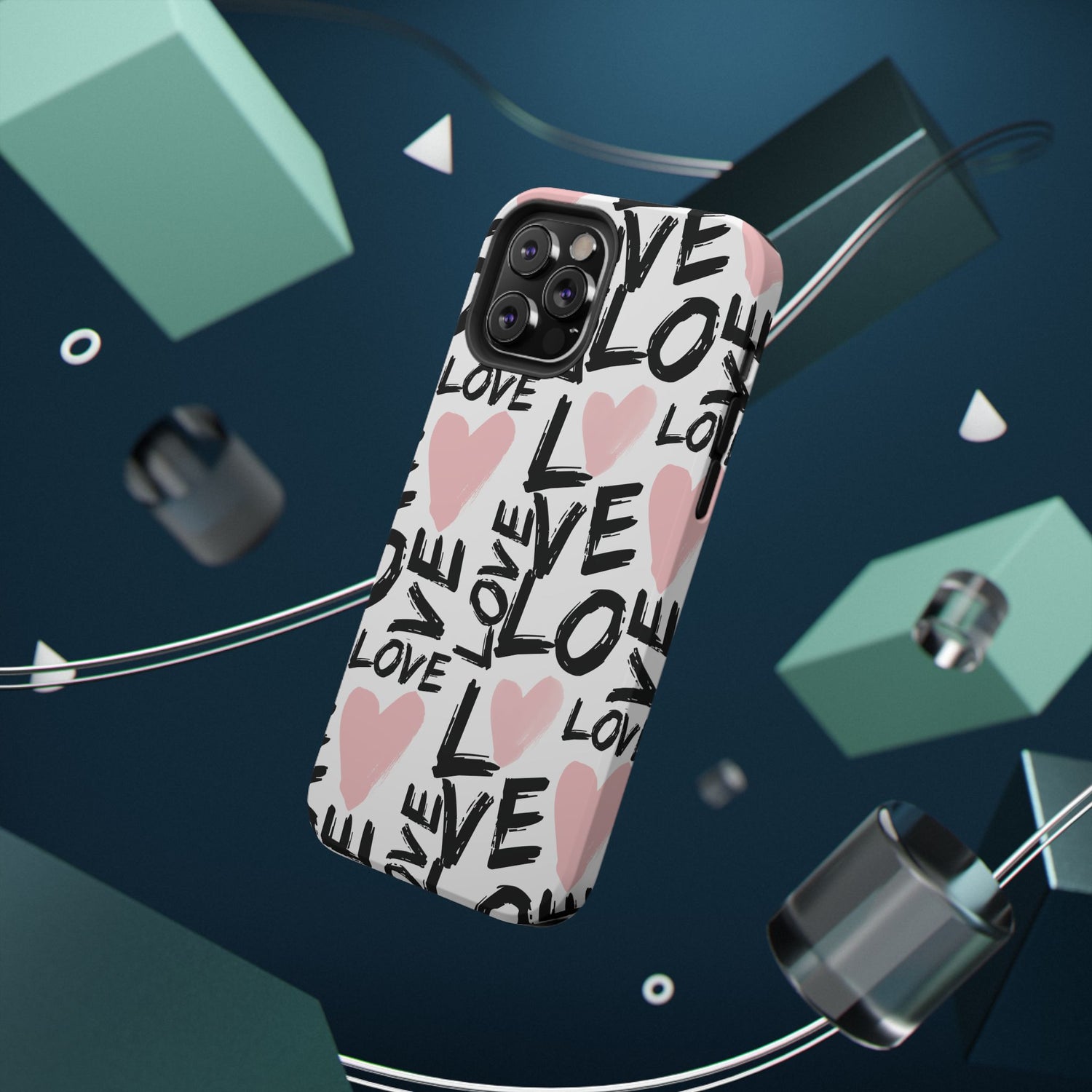 Impact-Resistant Phone Case - Valentine Love