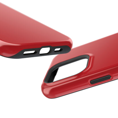 Impact-Resistant Phone Case - Lipstick Red