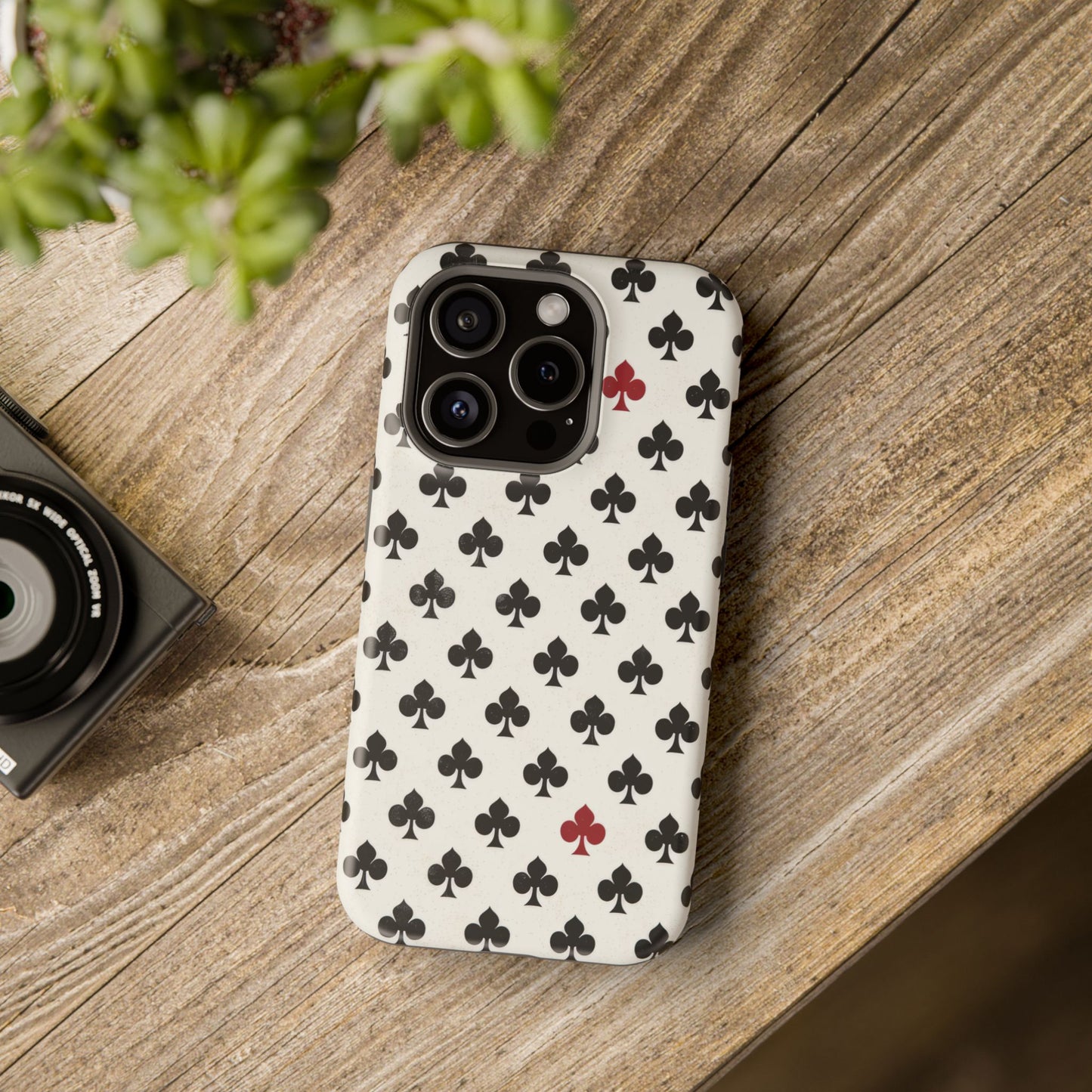 Impact-Resistant Phone Case- Playing Cards