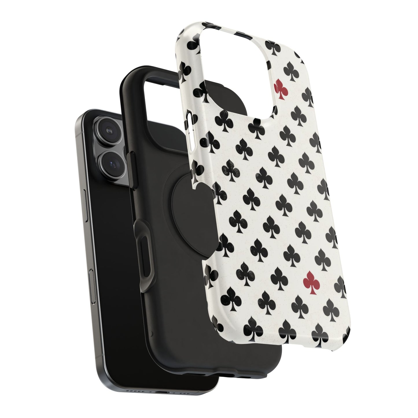 Impact-Resistant Phone Case- Playing Cards