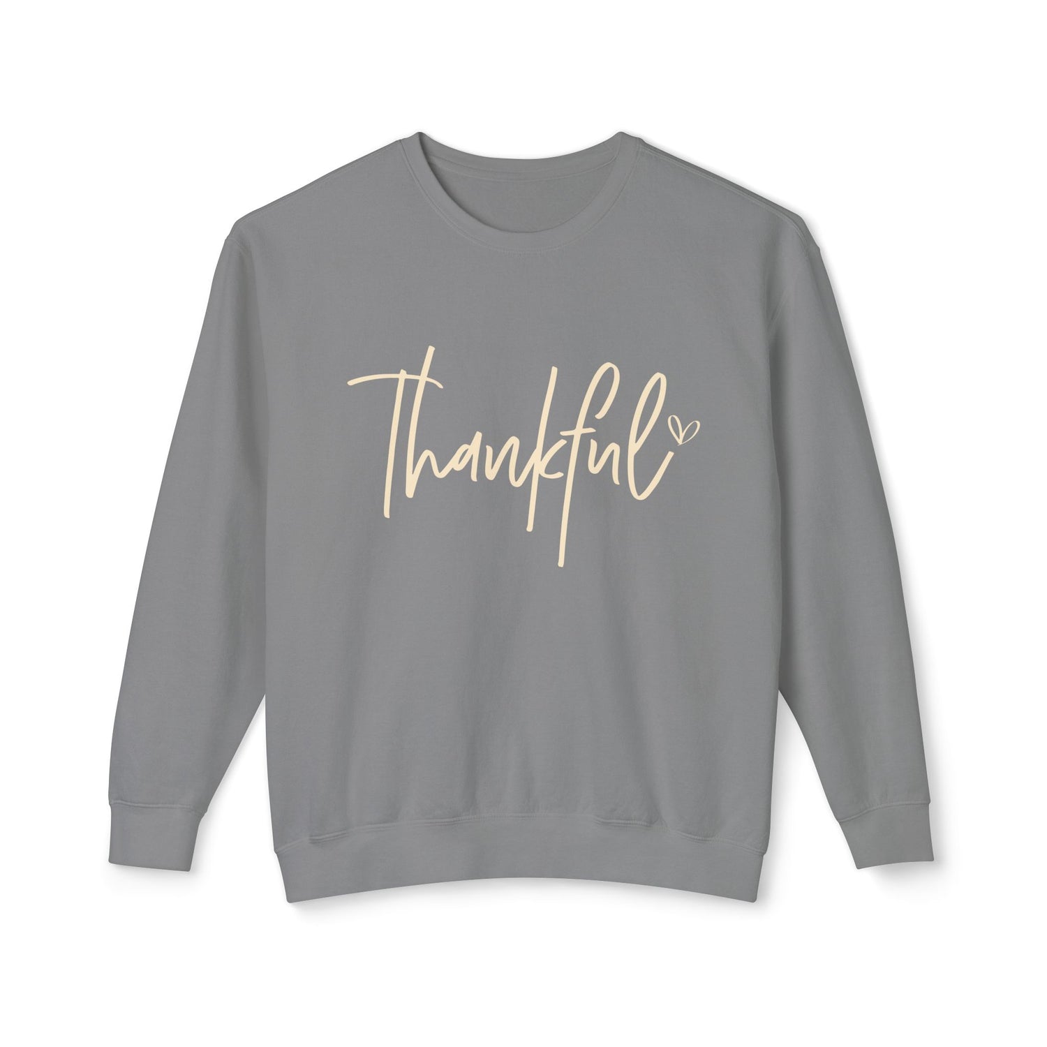 Thankful Unisex Comfort Colors Lightweight Sweatshirt