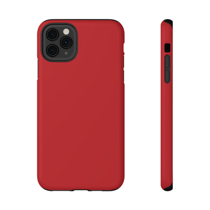 Impact-Resistant Phone Case - Lipstick Red